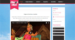 Desktop Screenshot of madoxviajes.com